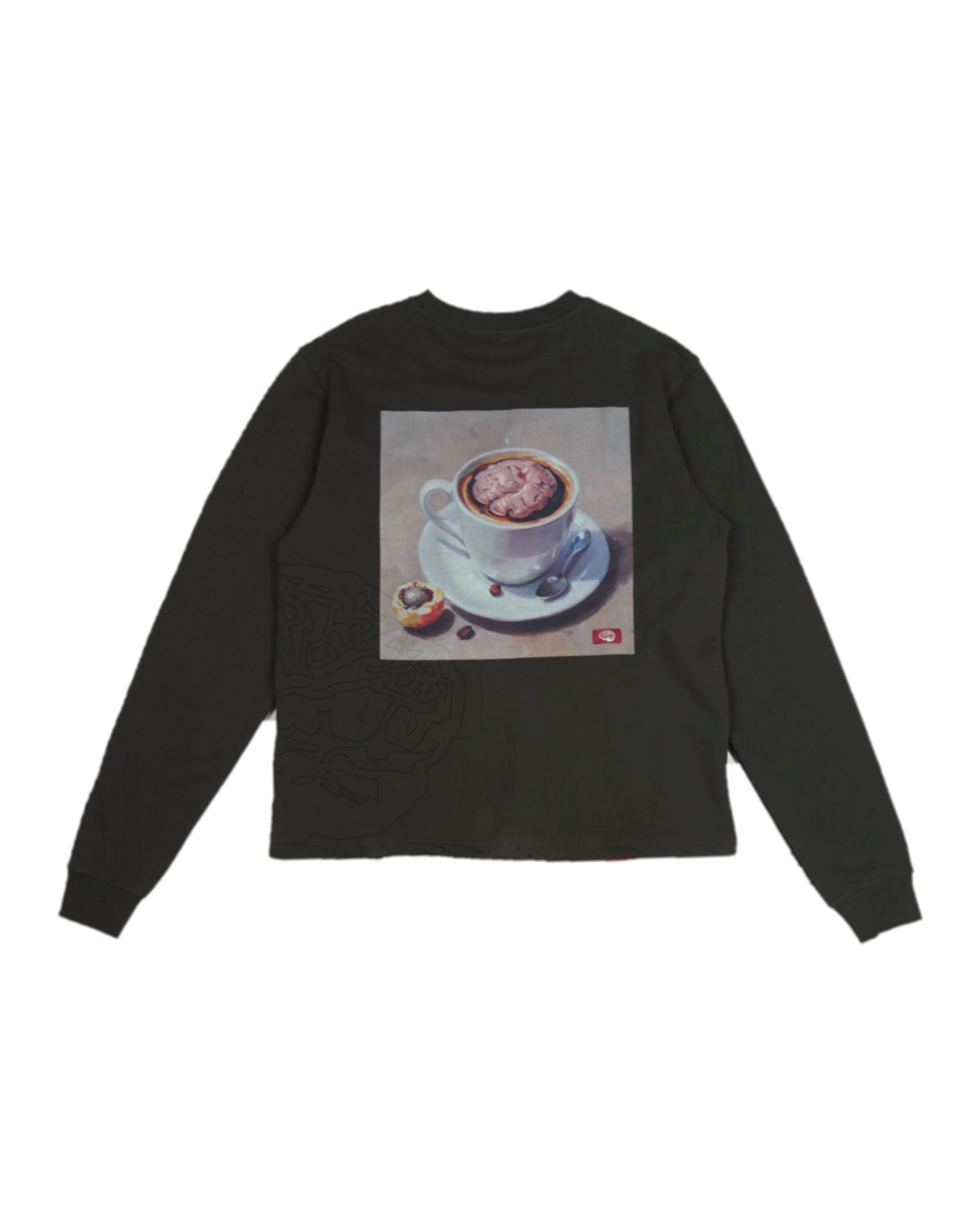 Koppich® Sweater | Charcoal | Coffee Brain