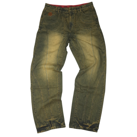 Dissidenties | Washed Panel Bootcut Jeans