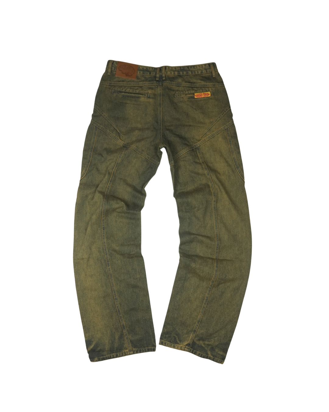 Dissidenties | Washed Panel Bootcut Jeans
